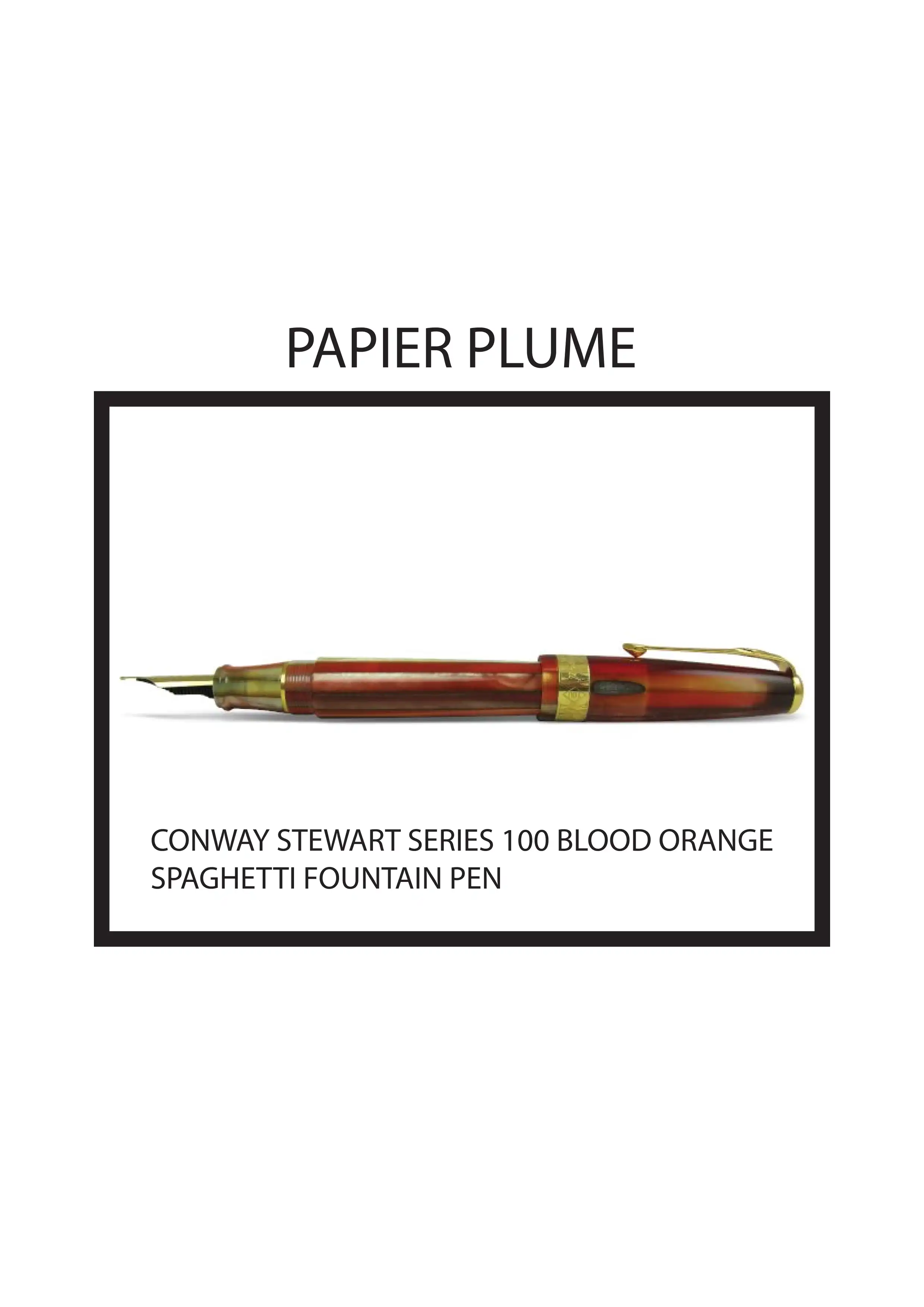 PAPIER PLUME