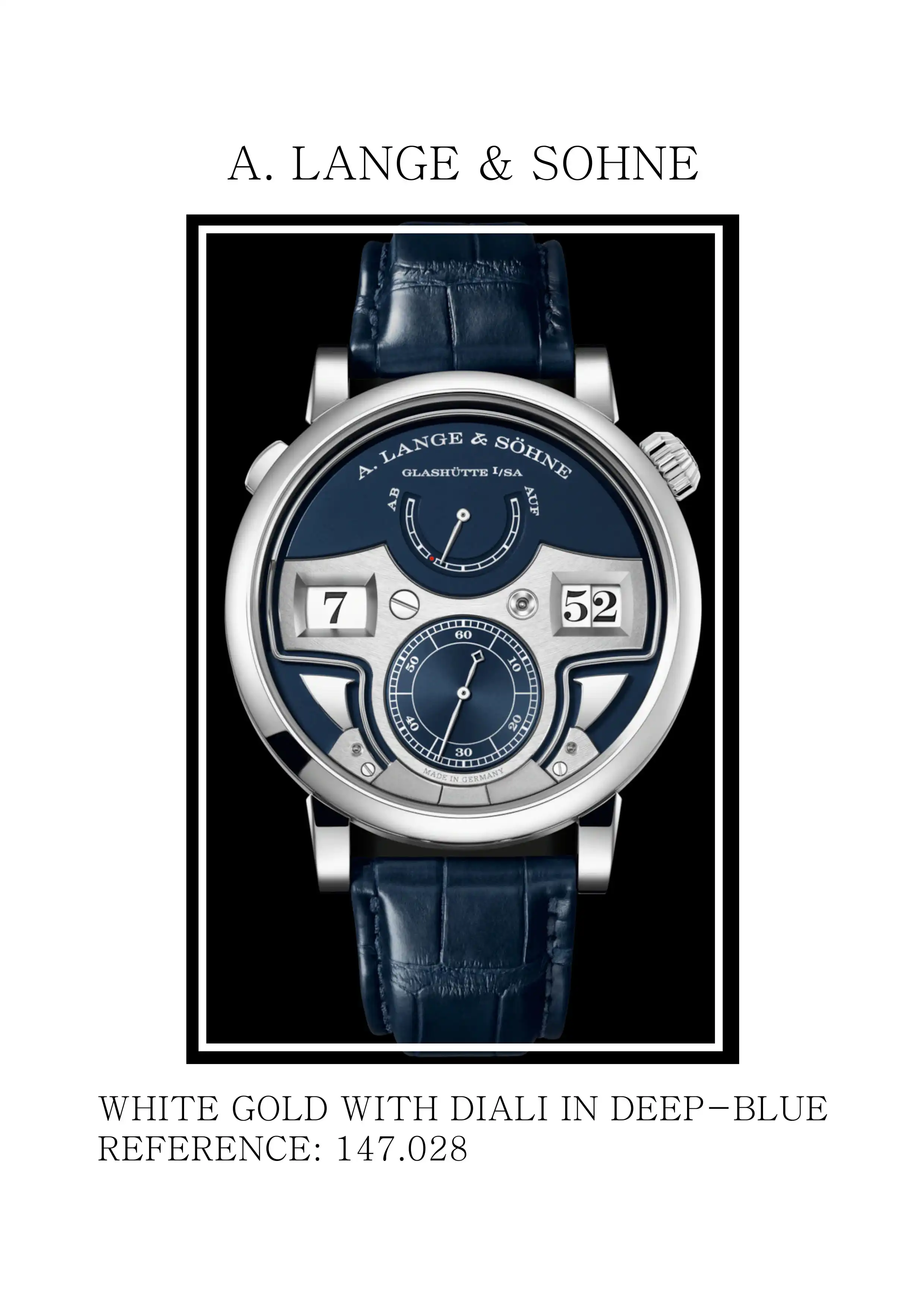A.LANGE & SOHNE