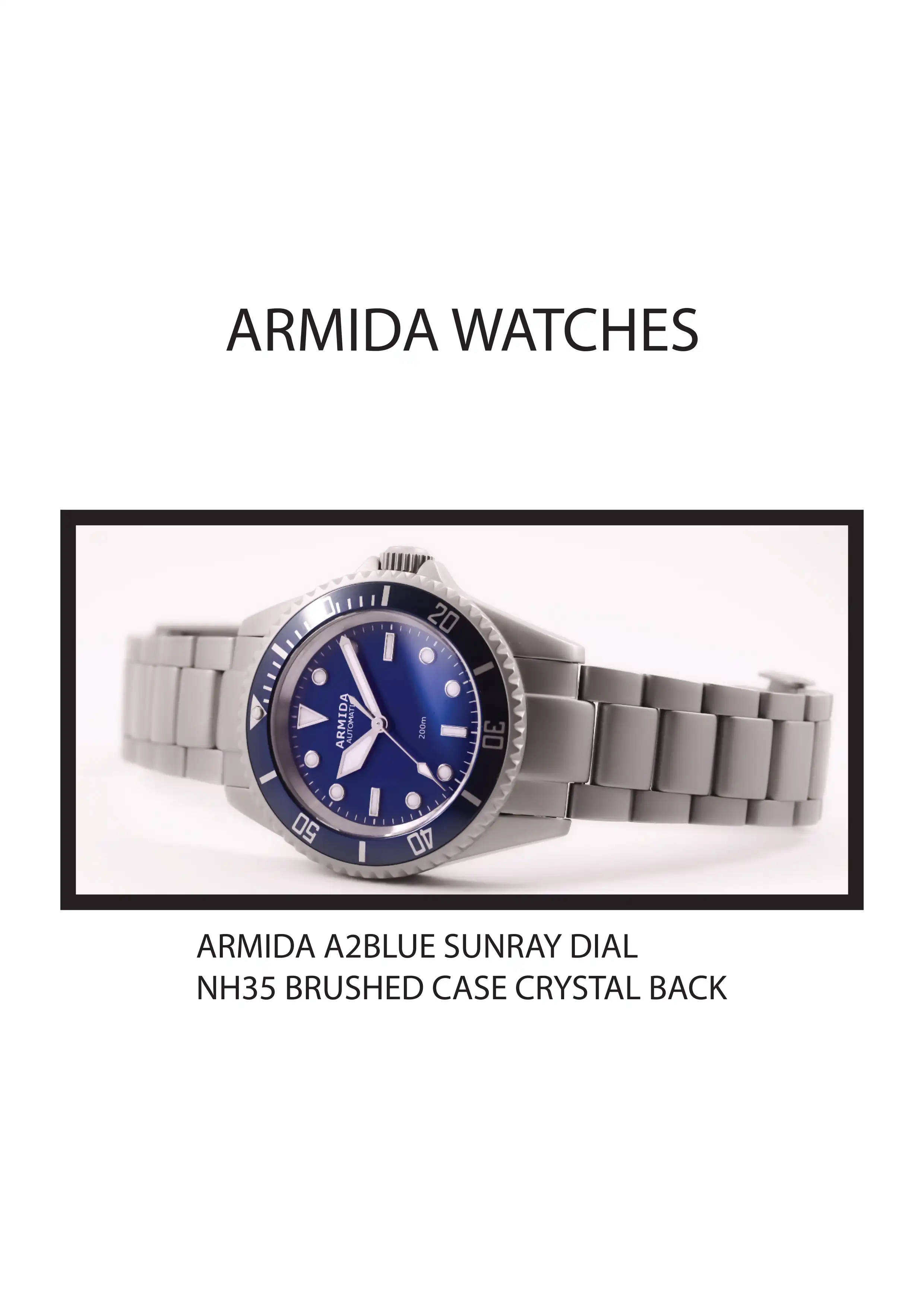 ARMIDA WATCHES
