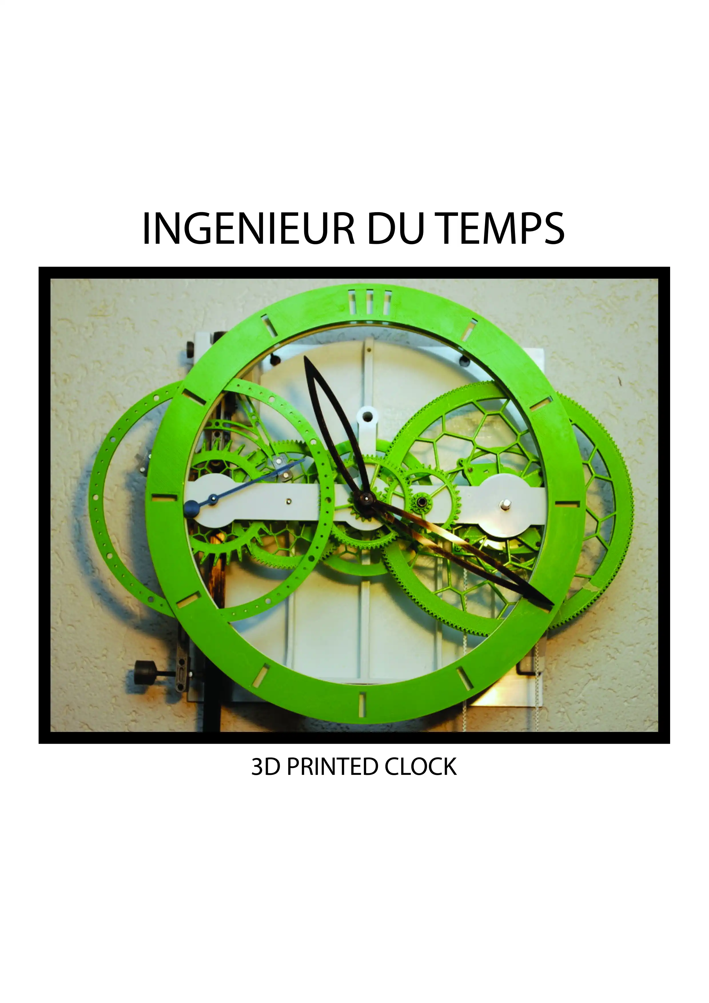 INGE'NIEUR DU TEMPS