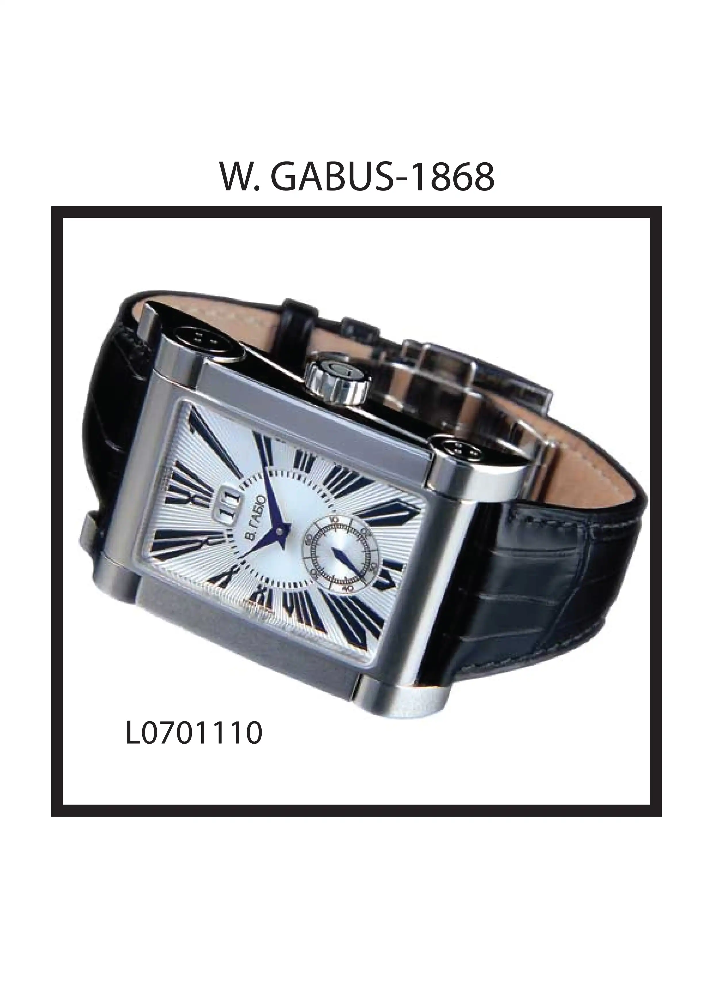 W. GABUS-1868