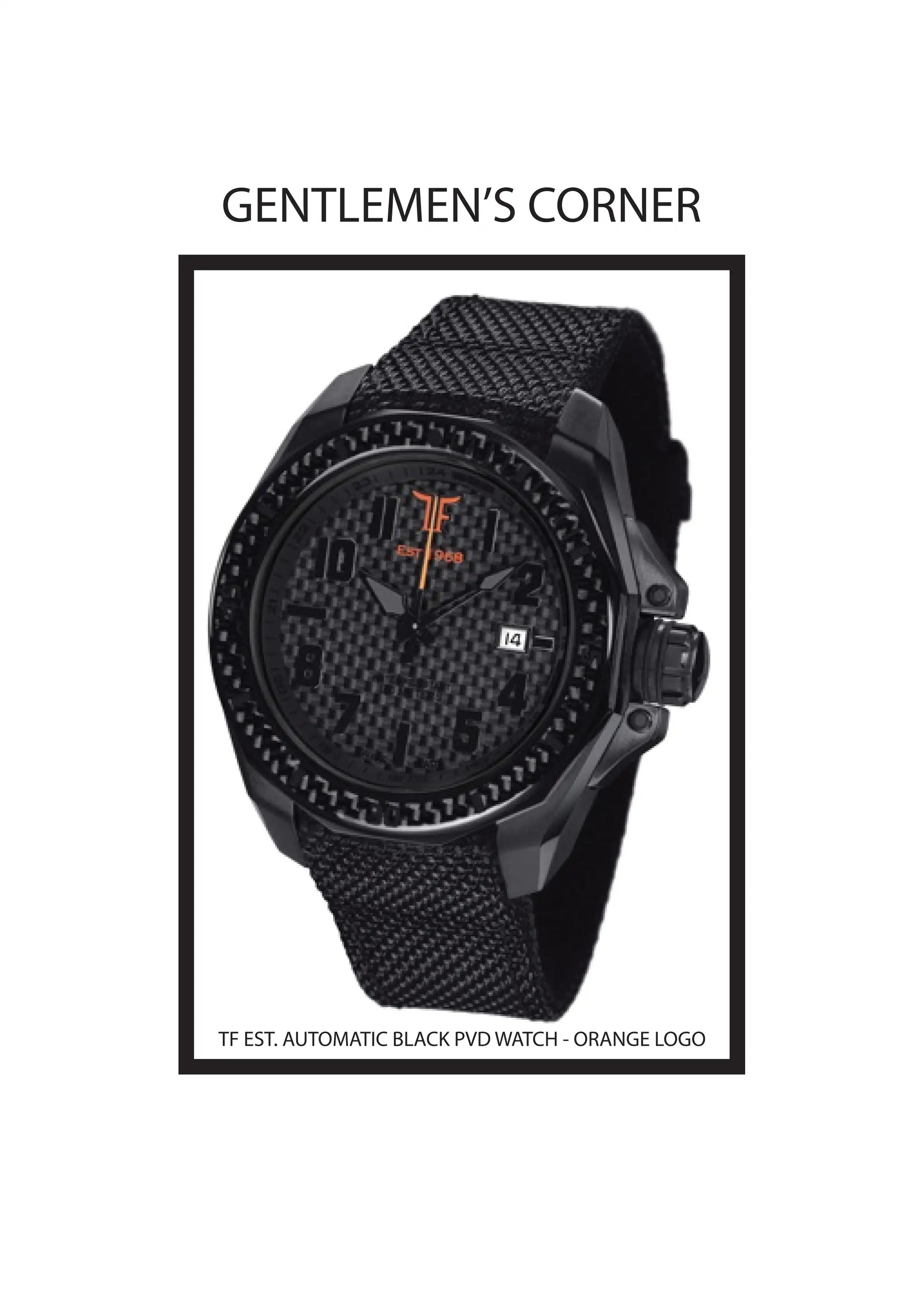 GENTLEMEN' S CORNER